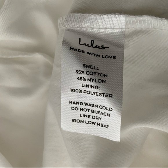 Lulu’s Luxe Maxi Dress White Lace Backless Spaghetti Strap S - Picture 7 of 13